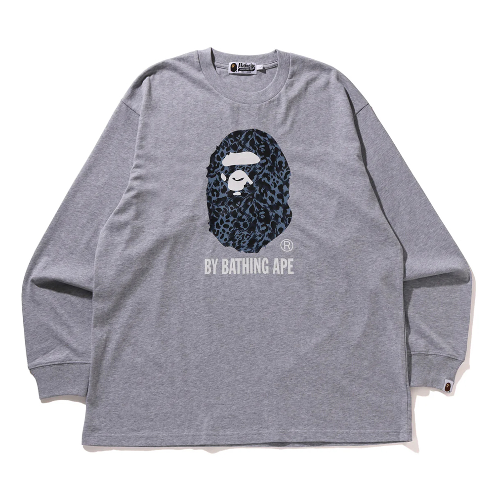 베이프 긴팔티 WILD LEOPARD PATTERN RELAXED FIT LS TEE 1L80-111-307 - 상세 이미지 3
