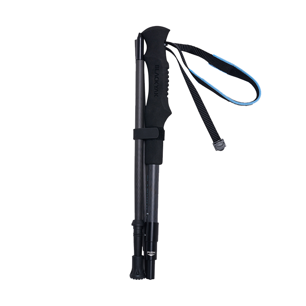 블랙야크 접이식 카본스틱 등산지팡이 5단 초경량 트레킹폴