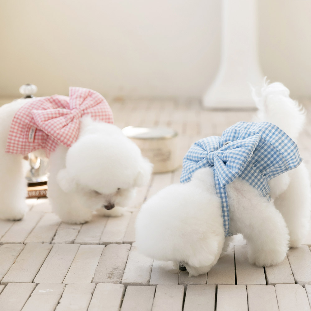 강아지 하네스옷 소형견 하네스 가슴줄 리보네