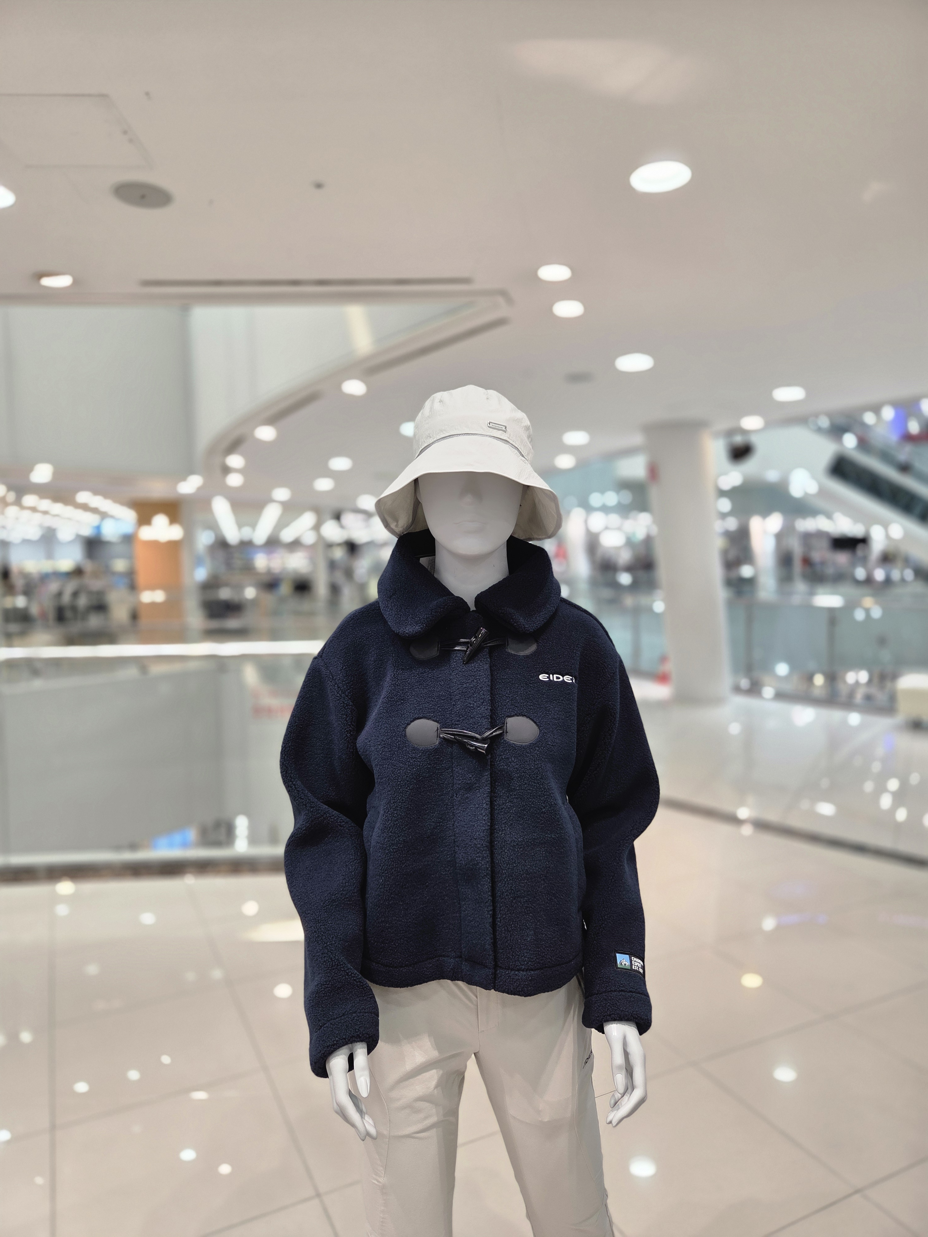 아이더 여성 기능성 뽀글이 간절기 토글 플리스 자켓 허그 WU24159