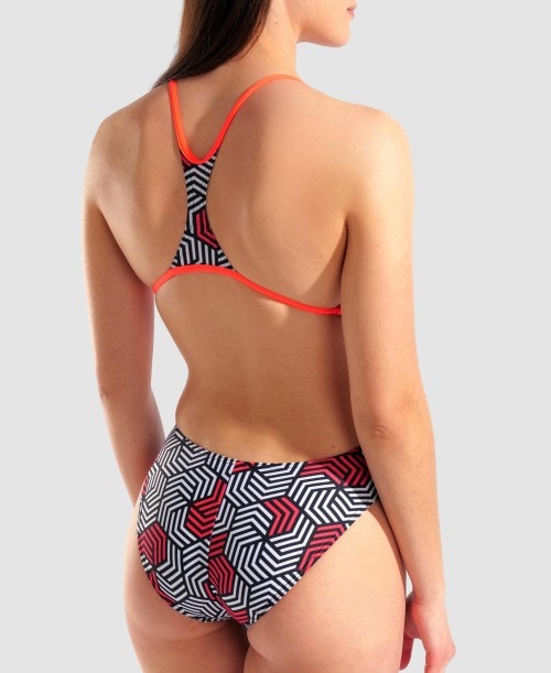 아레나 Geometry Booster Back One Piece - 상세 이미지 5