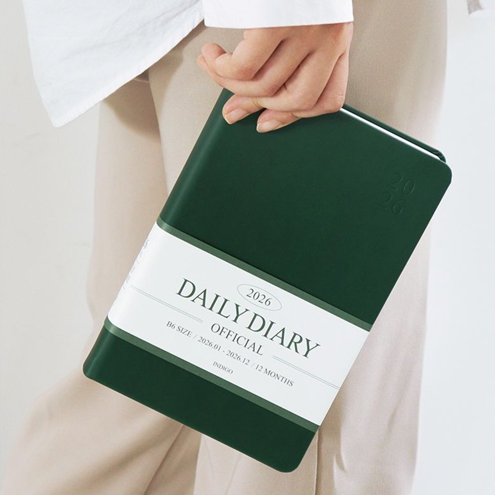 2026 데일리 다이어리 일기장 2026년 데일리리포트 26년 오피셜 B6 일간 - 상세 이미지 2
