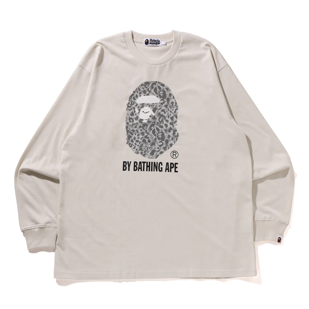 베이프 긴팔티 WILD LEOPARD PATTERN RELAXED FIT LS TEE 1L80-111-307 - 상세 이미지 5