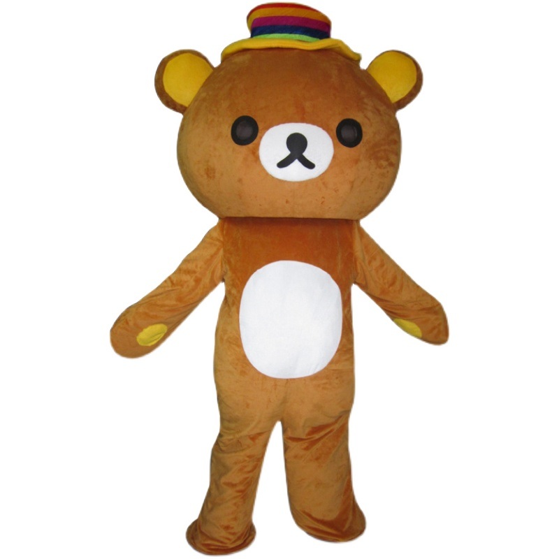 곰 인형탈 곰돌이 대형 홍보용 코스프레 인형극 알바 동물탈 의상 - 상품 이미지