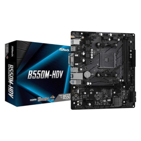 애즈락 [해외]ASRock B550M PRO4 3세대 AMD AM4 Ryzen/Future Ryzen 프로세서 마더보드 지원