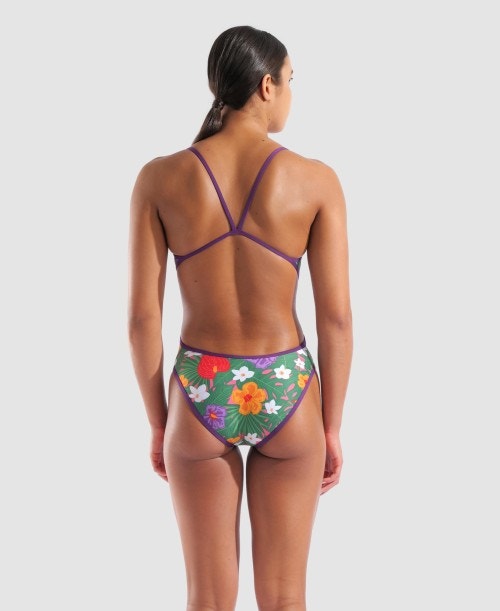 아레나 Allover Reversible Challenge Back One Piece - 상세 이미지 5