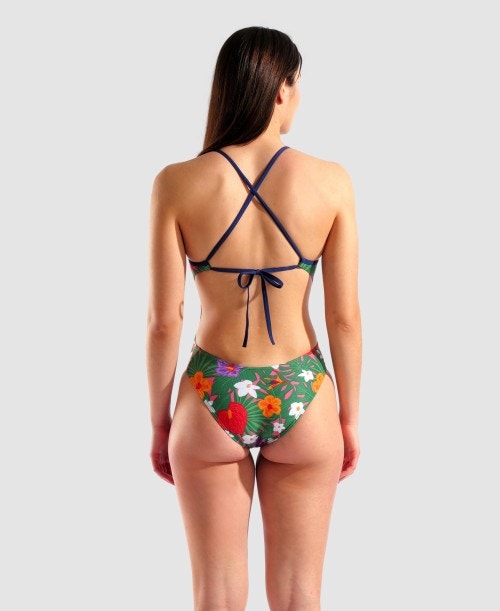 아레나 Rain Forest Tie Back One Piece - 메인 이미지