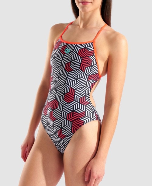 아레나 Geometry Booster Back One Piece - 상세 이미지 4