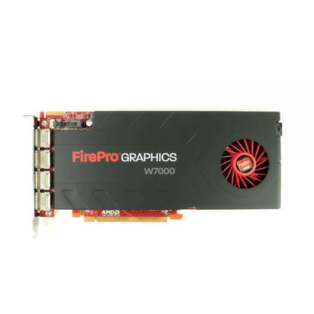 [해외]Sapphire AMD FirePro W7000 4GB GDDR5 쿼드 디스플레이 포트 PCI-Express 그래픽 카드 100-505848