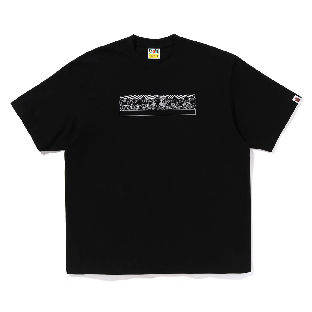 베이프 반팔티 BABY MILO GRAPHIC RELAXED FIT TEE 2L80-110-302 - 상품 이미지