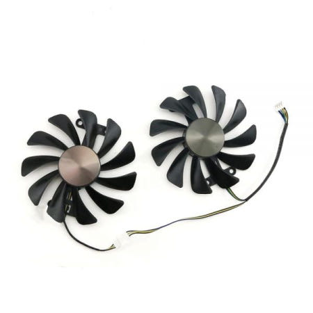 XHSESA [해외]XHSESA 내구성 있는 GAA8S2U 그래픽 카드 팬 교체 GPU 냉각 쿨러 ZOTAC GTX1080ti 1080 1070ti 1070AMP 에디션 수리 부품(로고 포함