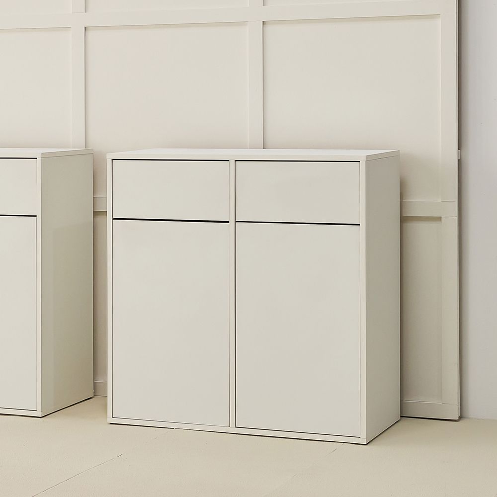 가구의서 다용도 분리수거 휴지통 2칸 773x400x800mm - 상세 이미지 4