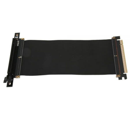 Vikye [해외]Vikye PCIE 3.0 라이저 케이블, GTX1080 GTX1080Ti 테스트 PCIe x16 고속 유연한 확장 카드 연장 포트 90도 어댑터 RTX2060, RTX20