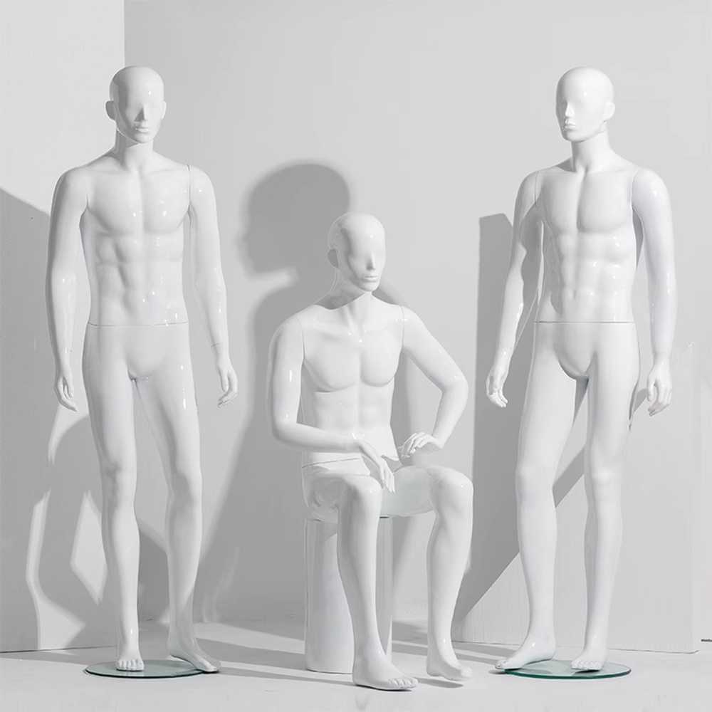 전신 마네킹 의류매장 진열용 패션 피팅 인체 모형 A형 남성용 - 상세 이미지 4