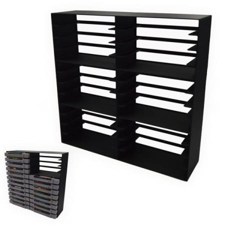 [해외]슈퍼 닌텐도 엔터테인먼트 시스템(SNES) 게임용 랙 디스플레이 - 패미컴 게임과 호환(24게임 보유)(오픈 백)