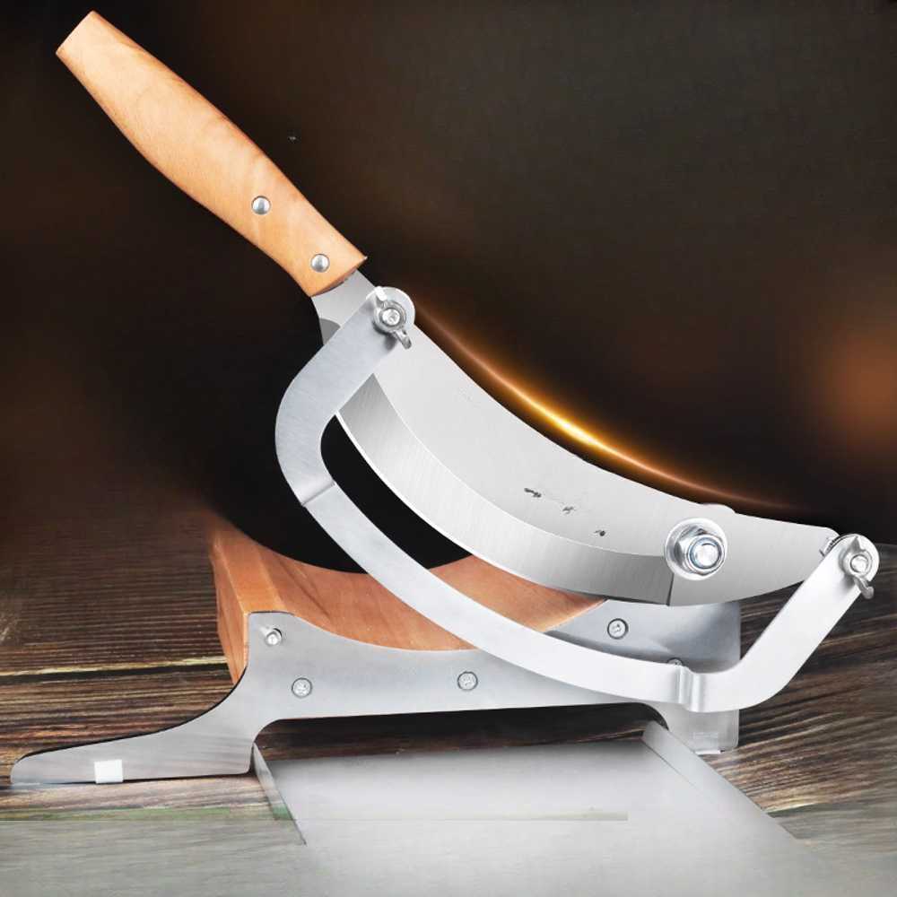 소형 손작두 약재 절단 수공 약재 커팅기 전통 방식 13cm (화이트-15.5cm) - 상품 이미지
