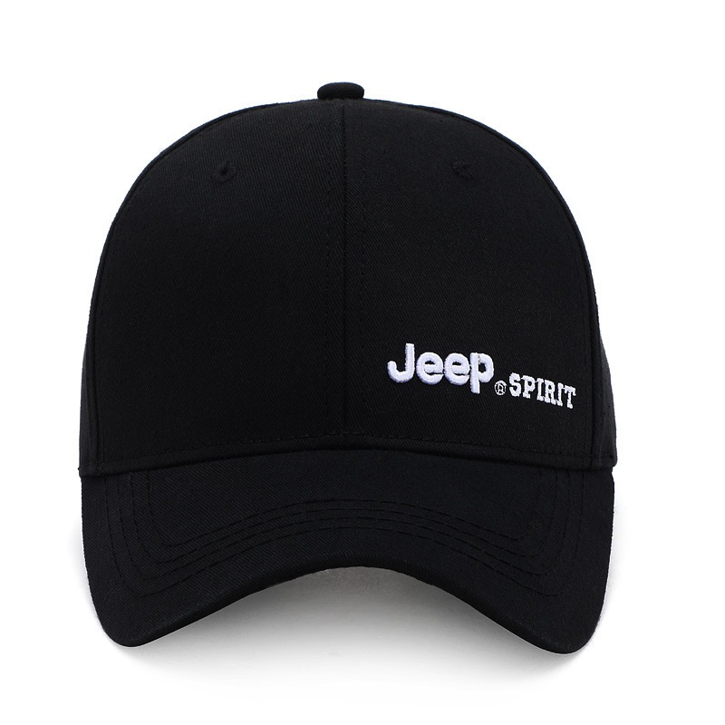 JEEP SPIRIT 사계절 캡모자 빅사이즈 커플 무지 야구모자 - 상세 이미지 2