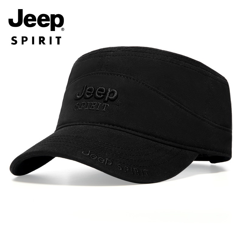 JEEP SPIRIT 모자 남성용 사계절 캐주얼 플랫 캡 A0293 - 상세 이미지 2