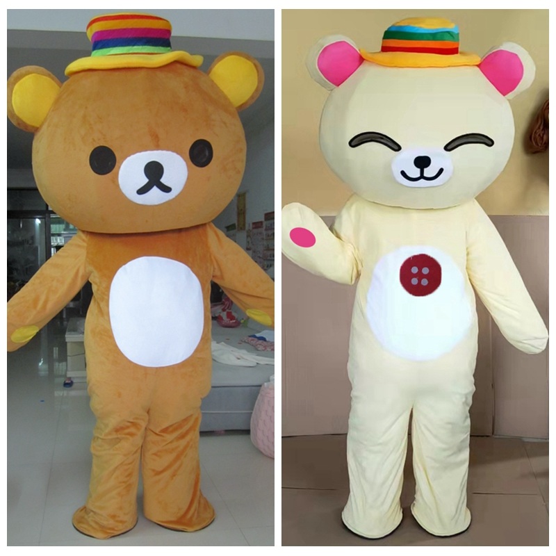 곰 인형탈 곰돌이 대형 홍보용 코스프레 인형극 알바 동물탈 의상 - 상세 이미지 2