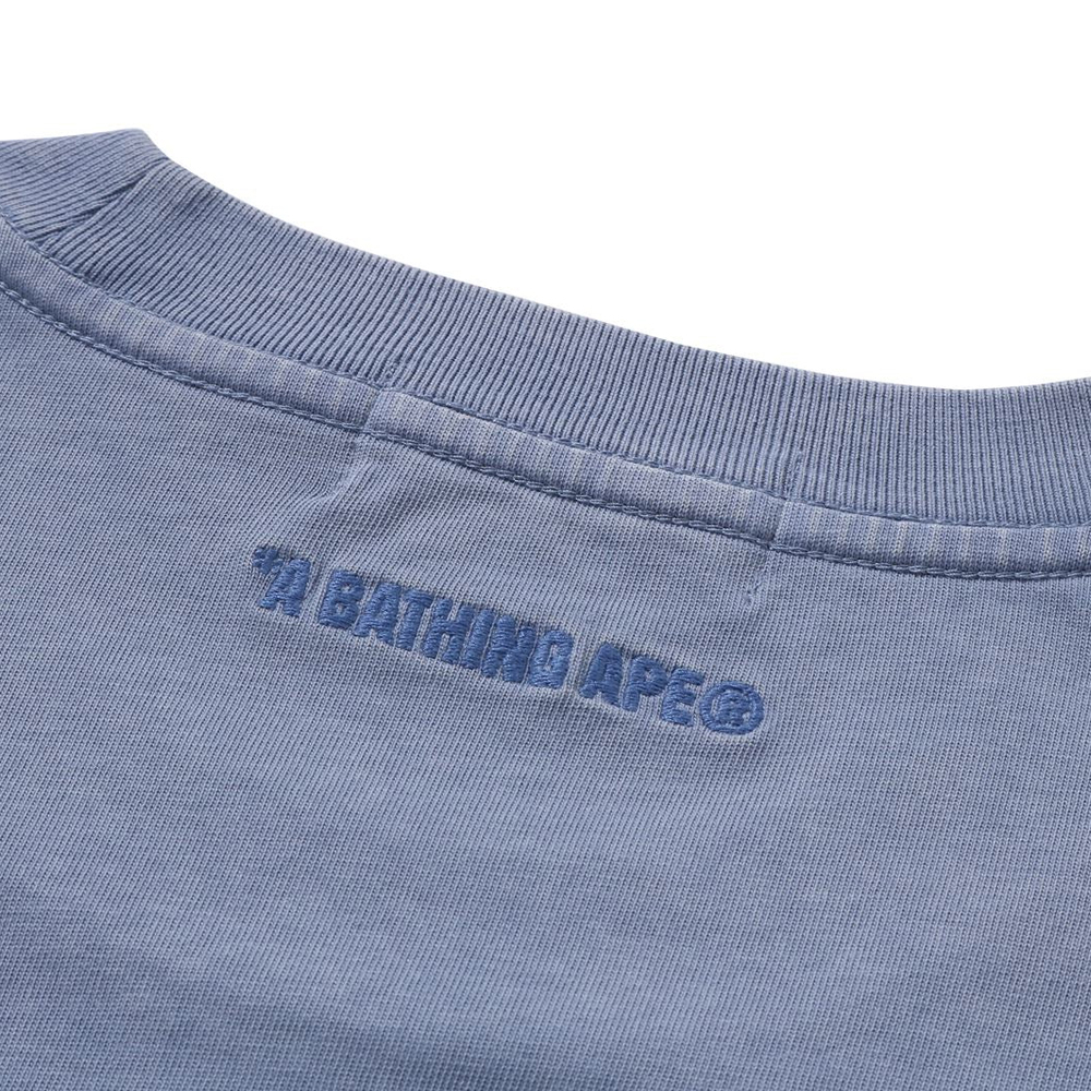 베이프 반팔티 GARMENT DYE ONE POINT RELAXED FIT POCKET TEE 1L80-109-304 - 상세 이미지 5