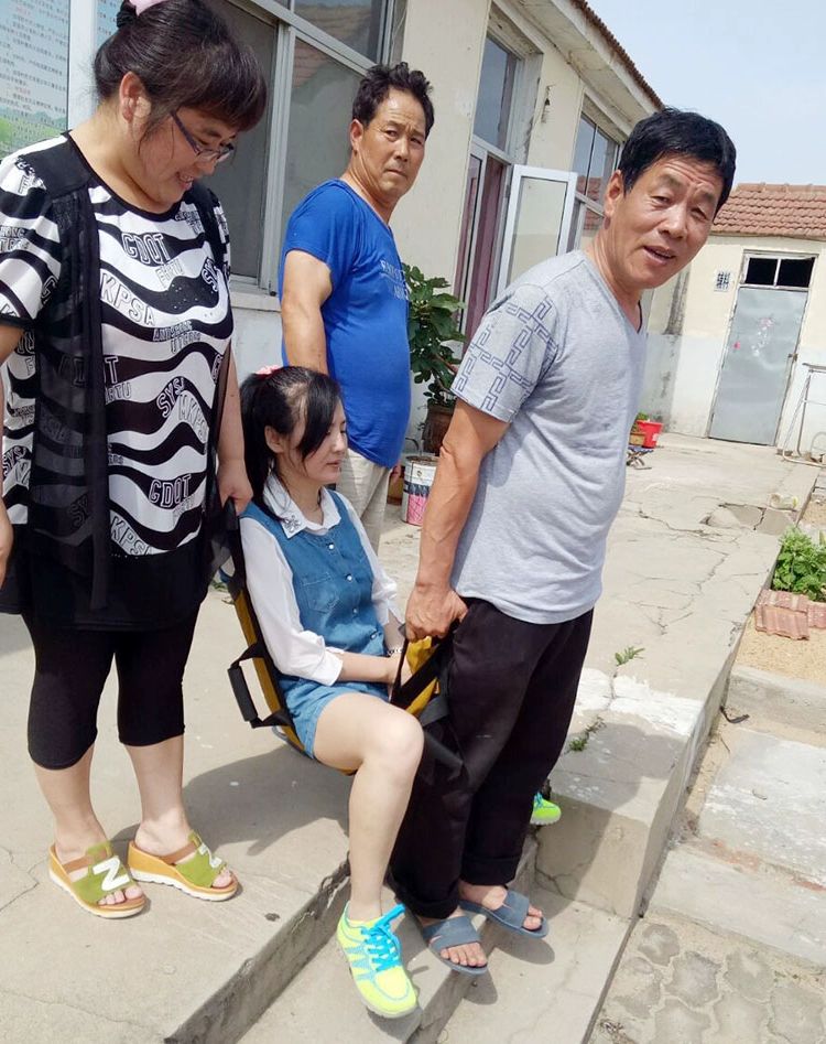 계단용 환자이동벨트 거동불편 이동보조 침대환자 휠체어 리프트 간병용 이송보조벨트 스트랩 포함 강화 - 상세 이미지 4