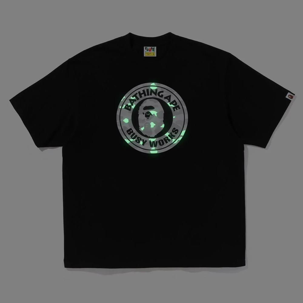 베이프 반팔티 CITY CAMO BUSY WORKS RELAXED FIT TEE 1L80-110-310 - 상세 이미지 2