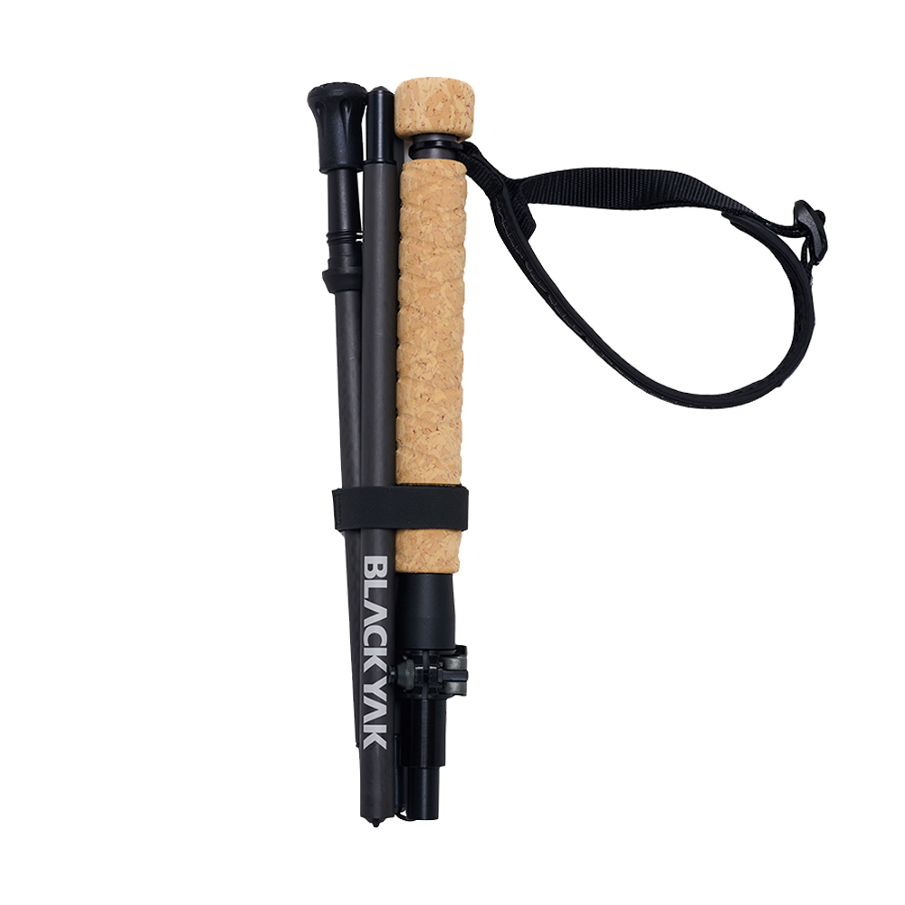 블랙야크 접이식 카본스틱 등산지팡이 6단 초경량 트레킹폴