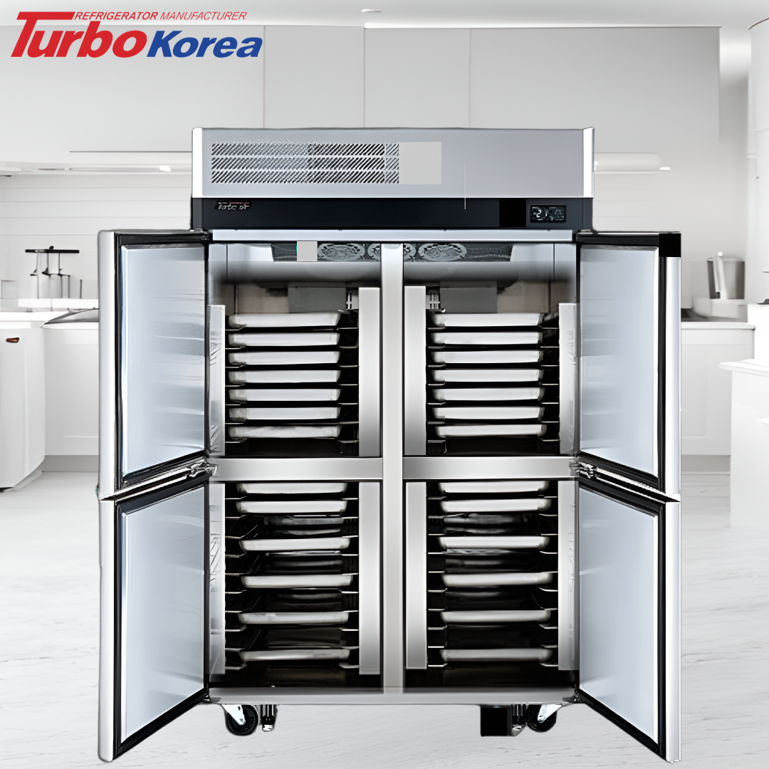 번팬형 냉장고 45박스 카페 선반 냉동 간냉식 제빵 베이커리 식당 터보에어 4도어올냉장 이미지 1