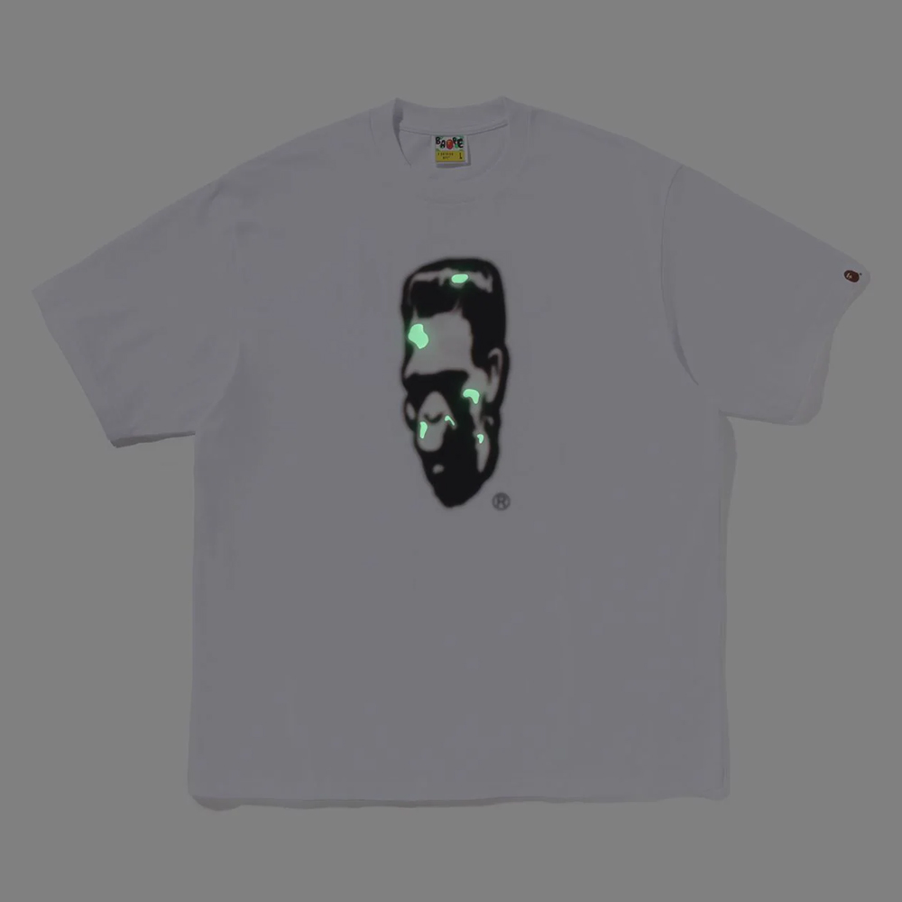베이프 반팔티 CITY CAMO FRANKENSTEIN RELAXED FIT TEE 1L80-110-317 - 상세 이미지 5