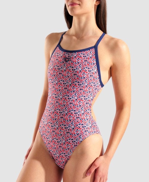 아레나 Pebbles X Criss Cross Back One Piece - 상세 이미지 4