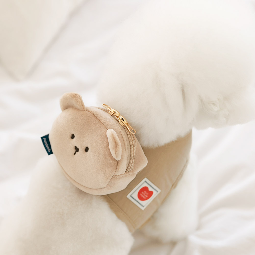 강아지 하네스옷 소형견 하네스 가슴줄 누베어