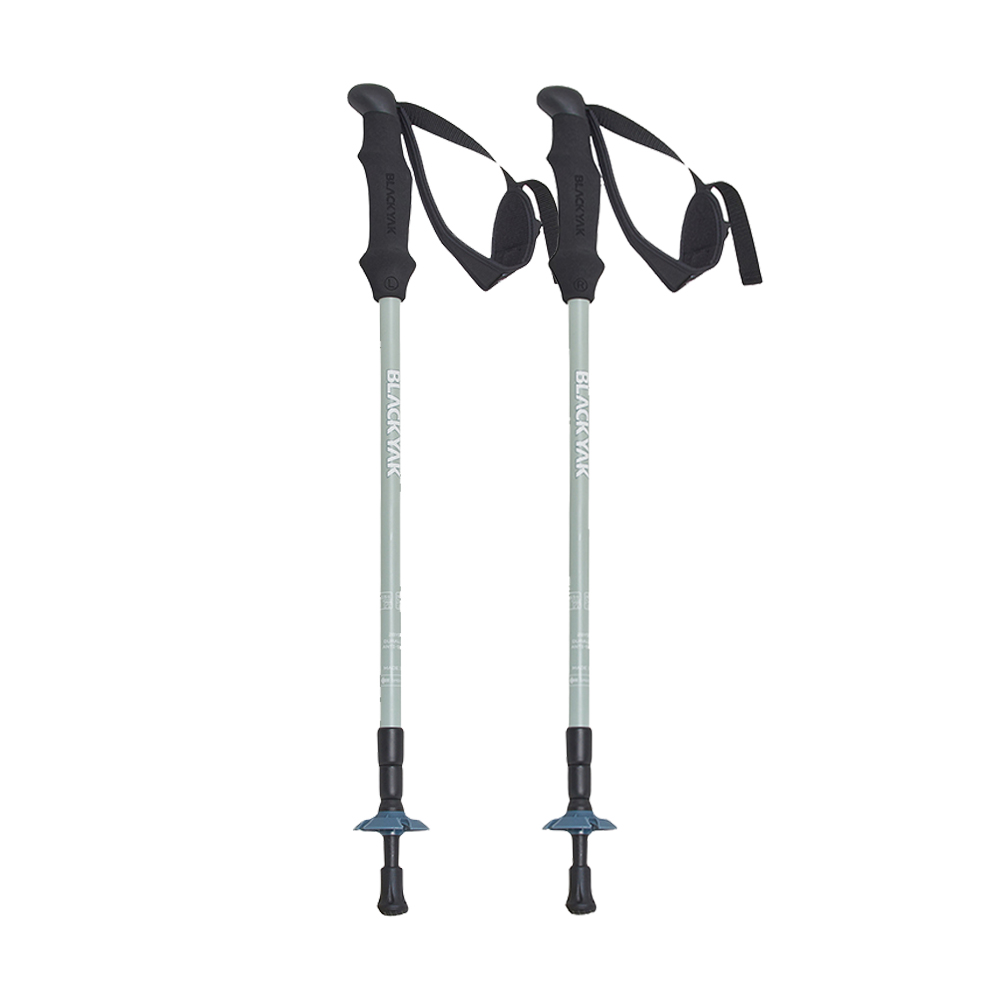 블랙야크 등산스틱 지팡이 2개 1세트 두랄루민 3단 트레킹폴