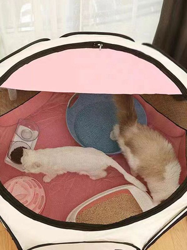 접이식 간편 강아지 울타리 반려견 안전펜스 반려동물 - 상세 이미지 4