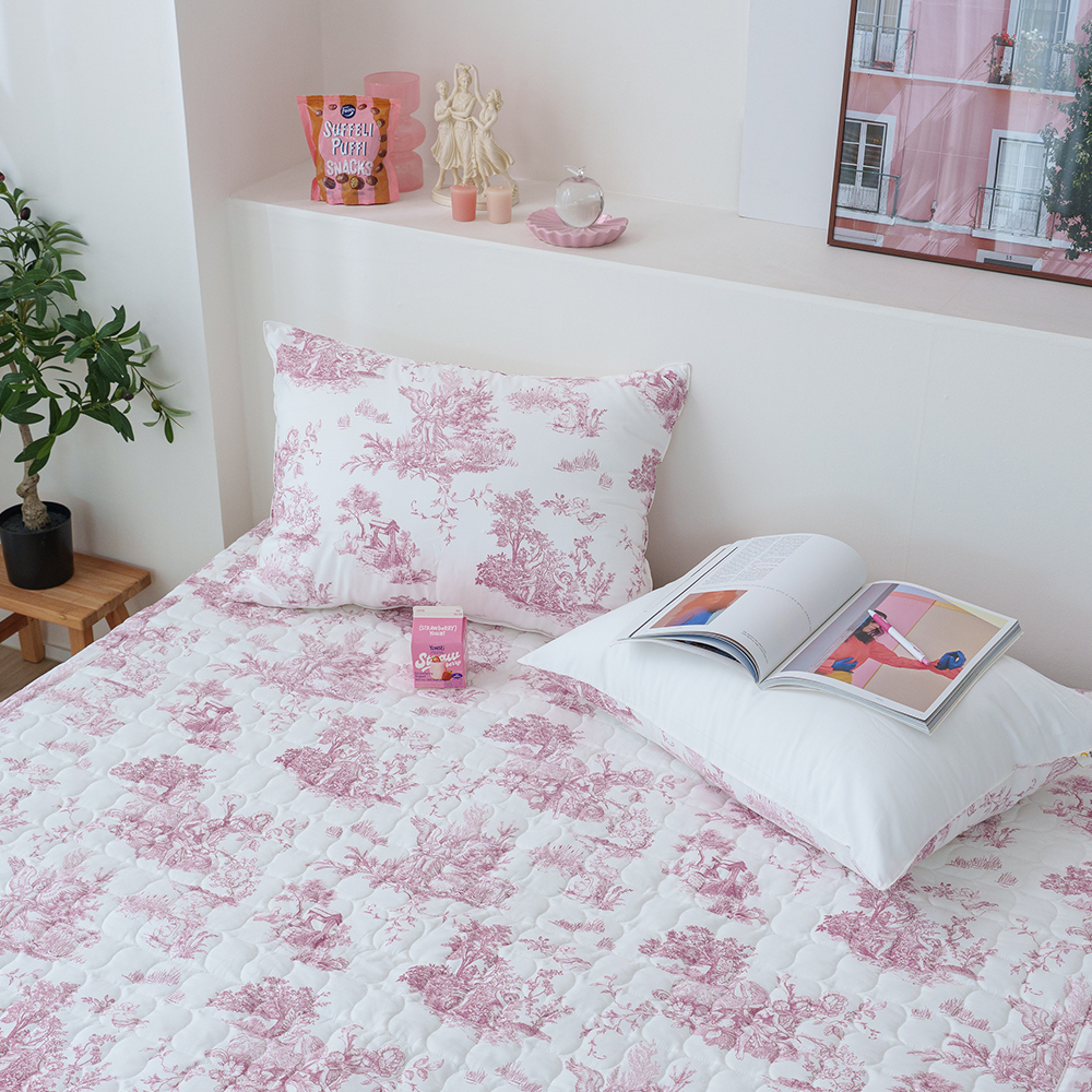 명화 카페트 국산 순면 누빔 바닥 거실 패드 디오레 뜨왈 200x110