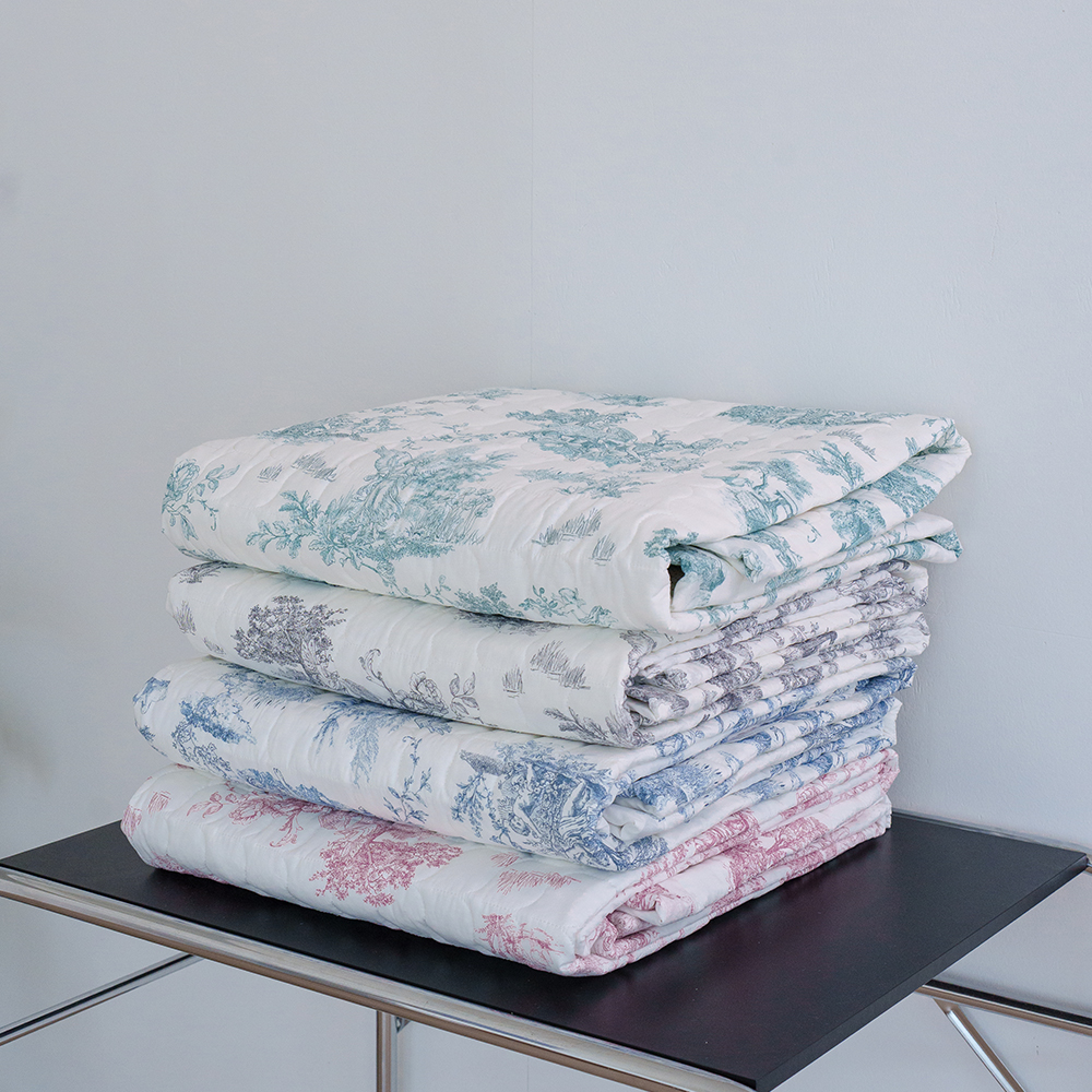 명화 카페트 국산 순면 누빔 바닥 거실 패드 디오레 뜨왈 200x110