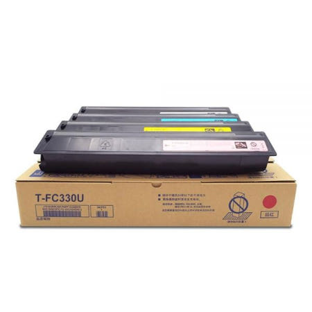 [해외]고출력 TFC330U T-FC330U 토너 카트리지 T-FC330U-K T-FC330U-C T-FC330U-M T-FC330U-Y 도시바 E-Studio 330AC 400A