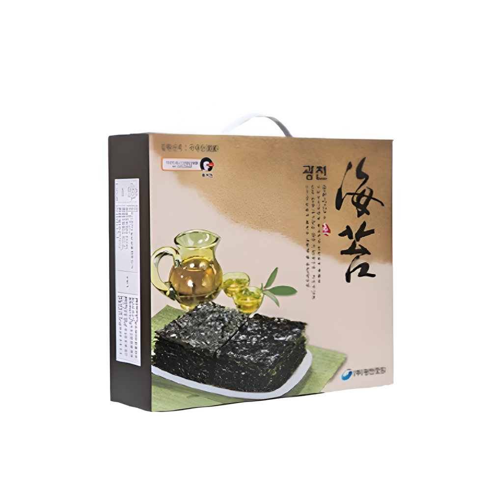 깡통김 해달음 광천김캔 선물세트 재래 파래 숯불 캔 김 선물세트 - 상세 이미지 2