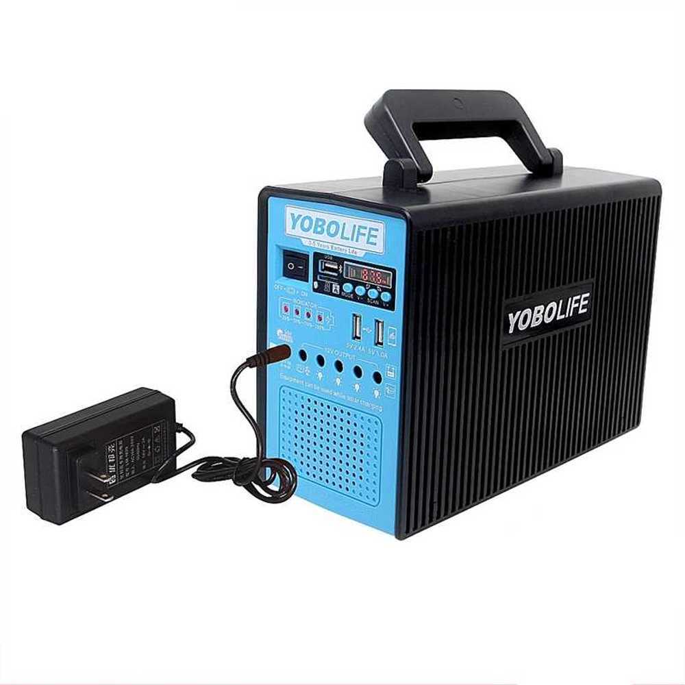 휴대용 태양광 발전기 파워뱅크 미니 태양전지 집열판 3615 25W LED 스포트라이트 - 상품 이미지