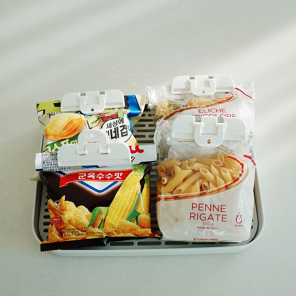 비닐 봉지 집게 2P 과자 다용도 클립 - 상세 이미지 2