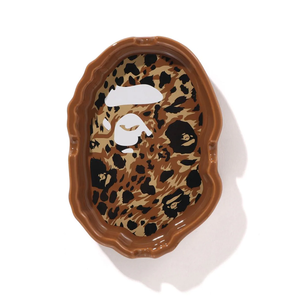 베이프 재떨이 WILD LEOPARD PATTERN APE HEAD ASHTRAY 1L80-182-010 - 메인 이미지