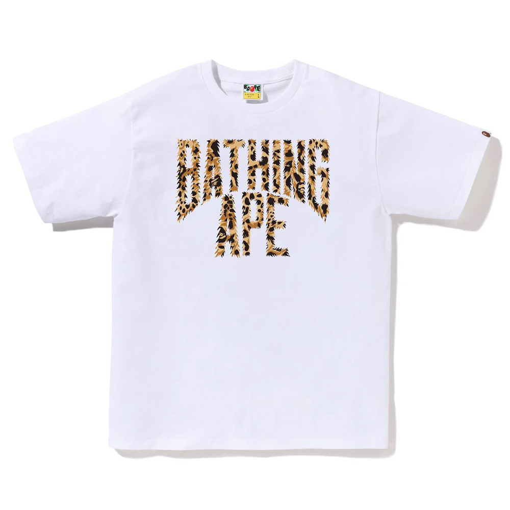 베이프 반팔티 WILD LEOPARD PATTERN NYC LOGO TEE 1L80-110-040 - 상세 이미지 4