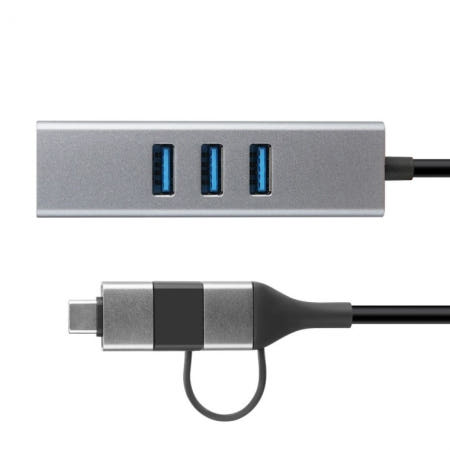 타입C 기가비트 USB 멀티허브 RJ45 유선랜포트 이더넷