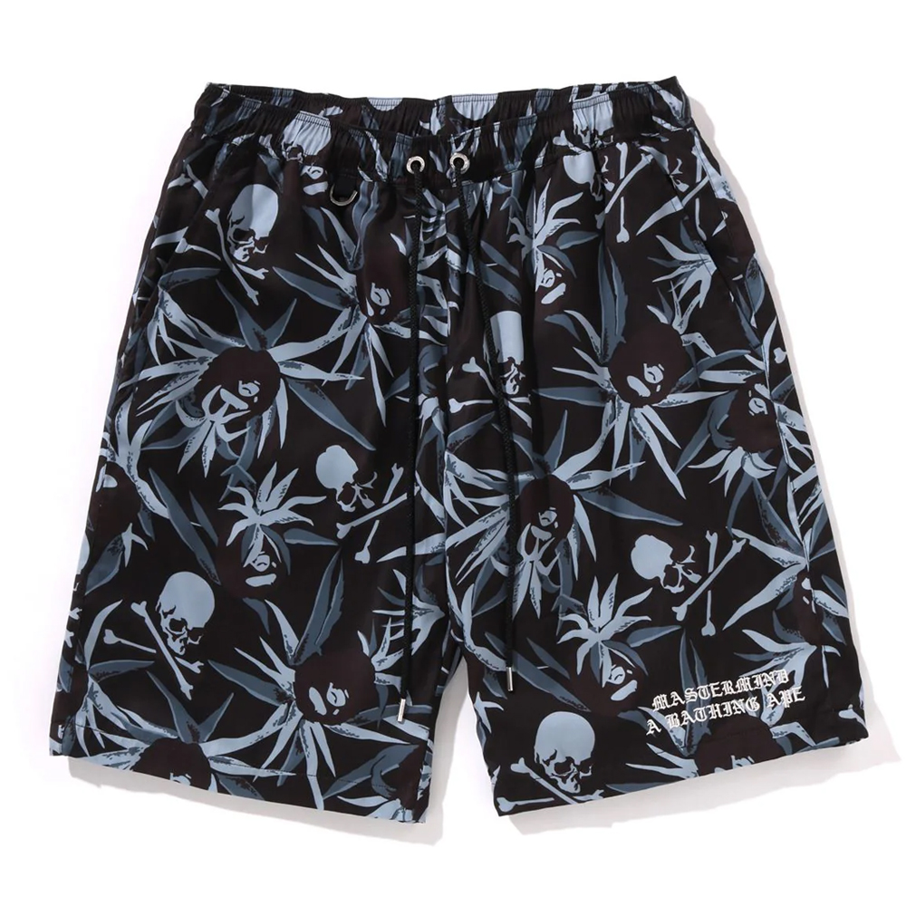 베이프 X MMJ 반바지 ROPICAL SKULL CAMO RELAXED FIT SHORTS 16TH 1L23-153-903 - 상품 이미지