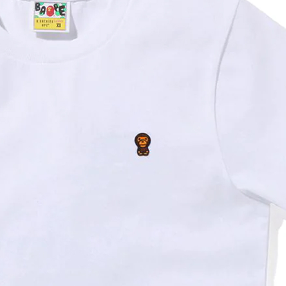 베이프 우먼즈 반팔티 BABY MILO ONE POINT TEE 2L80-210-010 - 상세 이미지 5