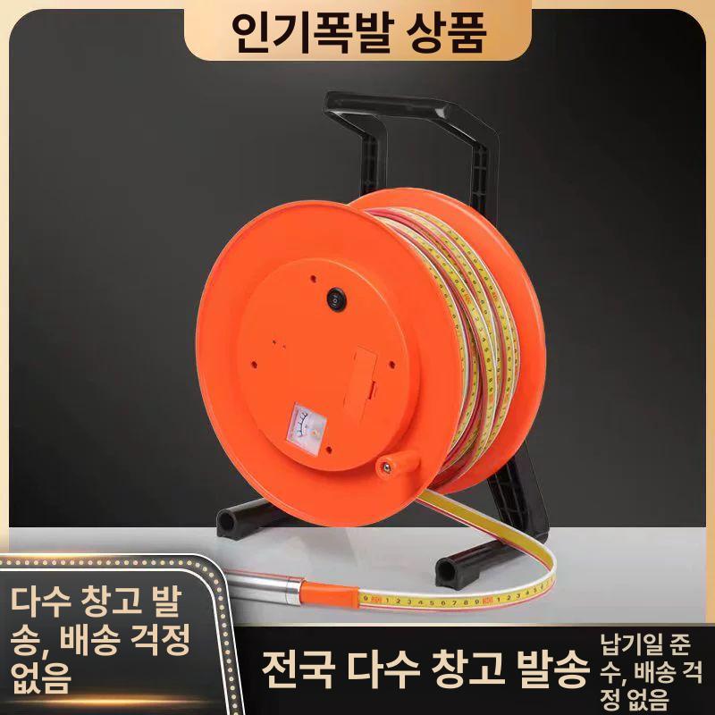 지하 수위계 수심측정 공업용 측정기 눈금자 게이지 30m 일반세금계산서 업그레이드 품질 - 상세 이미지 3