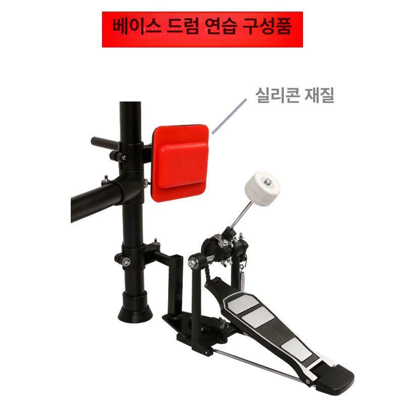 연습용 드럼 세트 교육용 초보 연습실 해머 난타 가정용 노성 5드럼 3심벌 연습대 - 상세 이미지 5