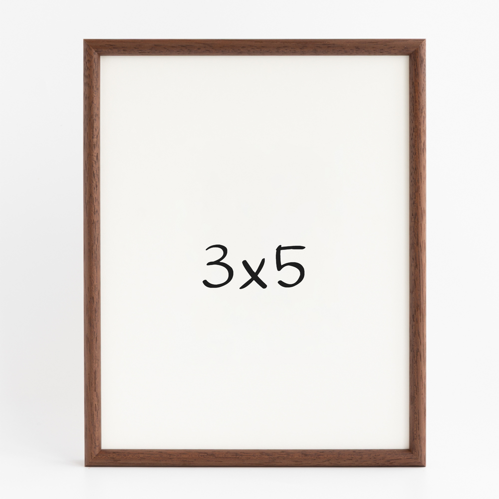 프리미엄 라운드 나무액자 사진액자 웨딩 포토테이블 사진인화 탁상 3x5 76x127mm, 샴페인 - 메인 이미지