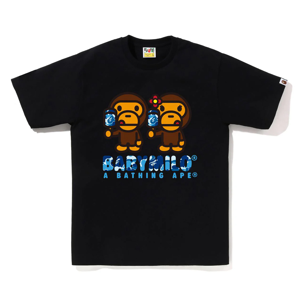 베이프 반팔티 ABC CAMO BABY MILO ICE POP SUMMER TEE 2L72-110-009 - 상품 이미지