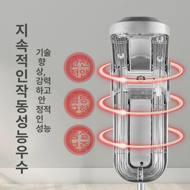 미용실 열기구 스탠드형 열펌기 펌기계 기구 에어롤 스탠드 진흥 1호 리모컨 포함 실버 - 상세 이미지 4
