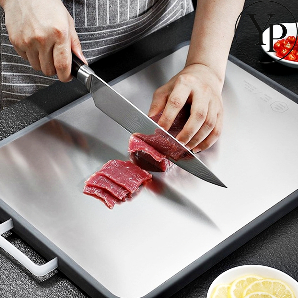 스텐 양면 도마 스틸 고기 자르는 냄새안배는 정육 위생 항균 위생